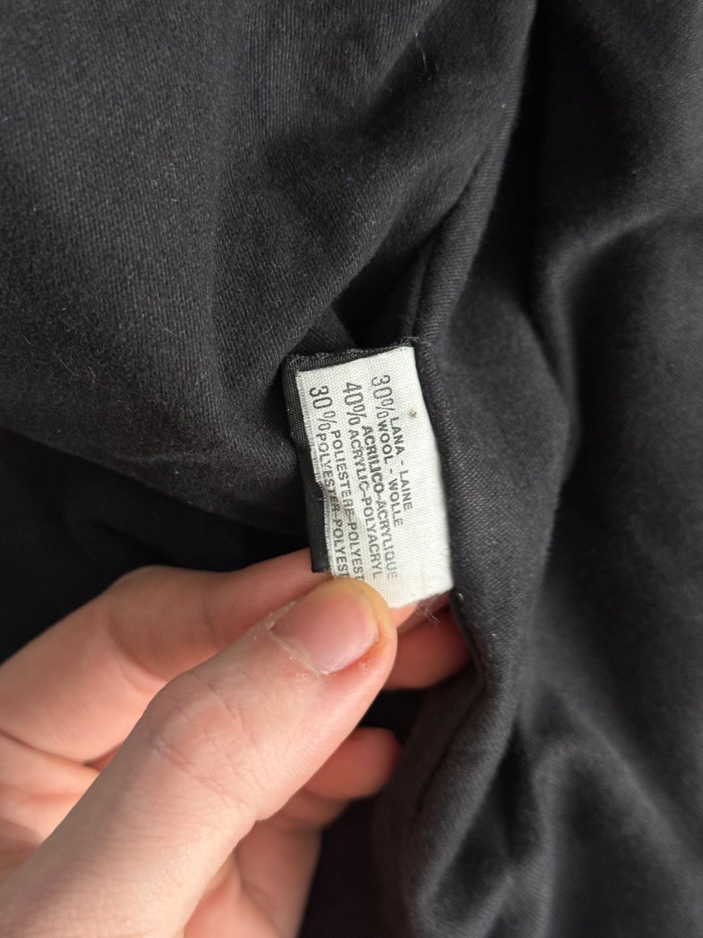 Valentino Vintage Crinkled Ovine Sammy Leather Jacket