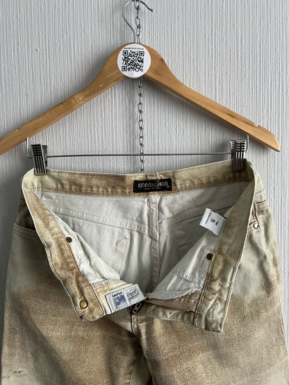 Roberto Cavalli AW1995 Medieval Art Renaissance Print Pants