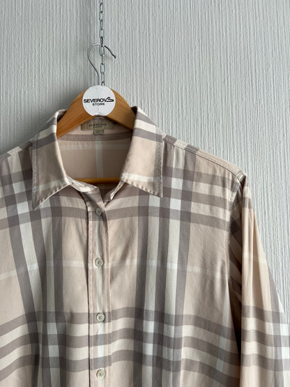 Burberry Nova Check Women’s Beige Shirt