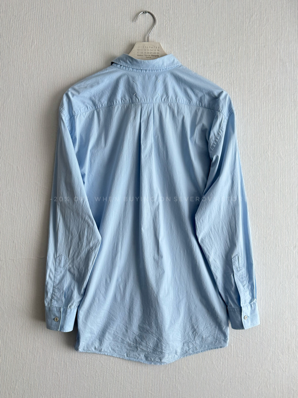 Maison Margiela Formal Blue Shirt