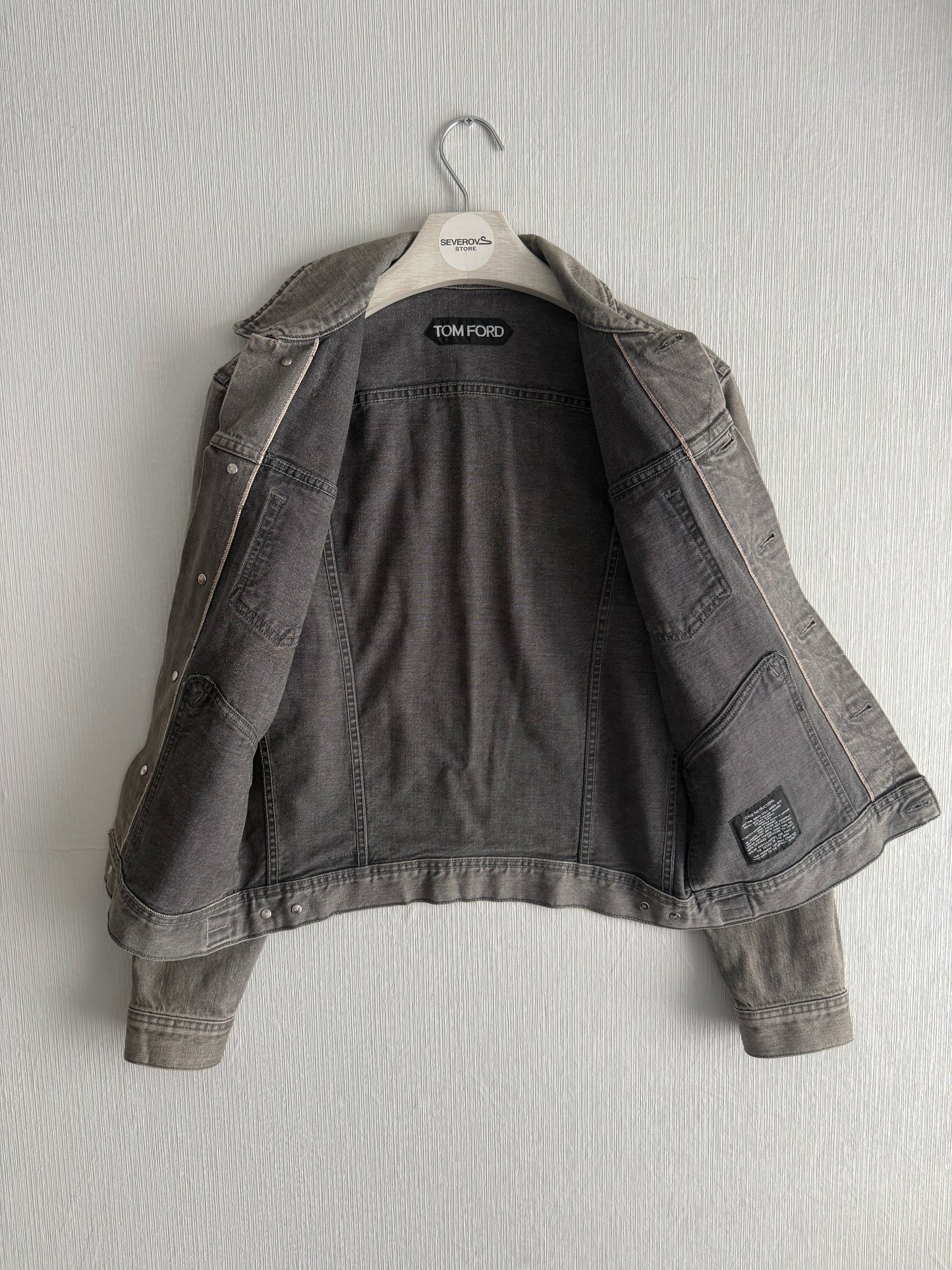 Tom Ford Icon Grey Denim Jacket