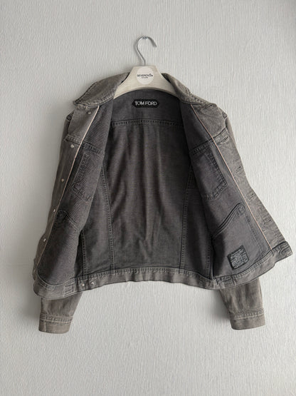 Tom Ford Icon Grey Denim Jacket