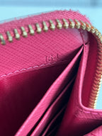 Prada Saffiano Leather Perforated Large Wallet