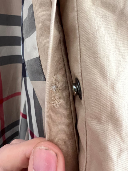 Burberry Nova Check Harrington Beige Jacket
