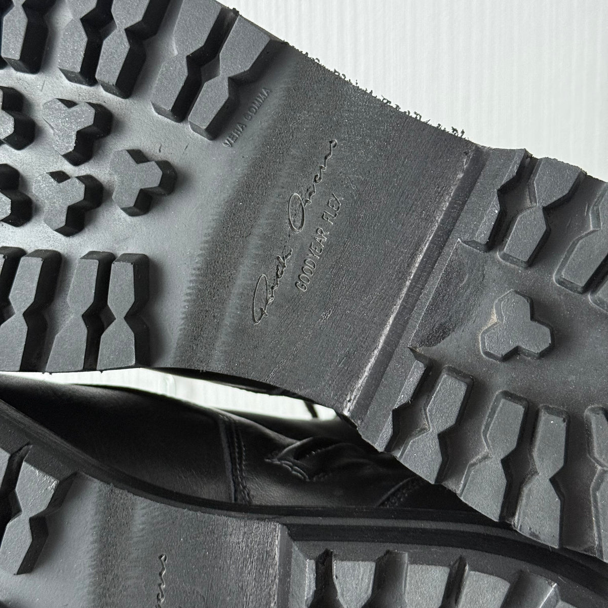 Rick Owens Black Army Boots
