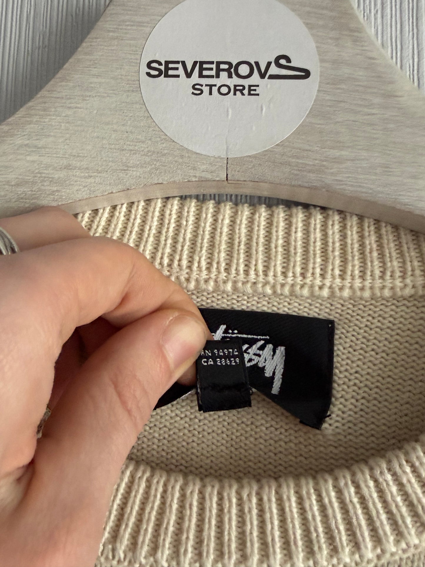 Stussy Sleeve Logo Sweater