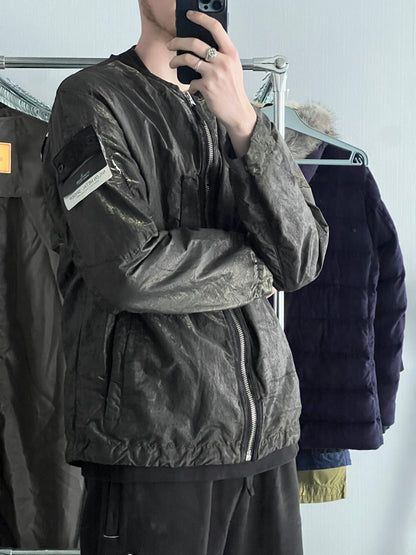 Stone Island Shadow Project SS18 Nylon Metal Spider Watro Bomber Jacket