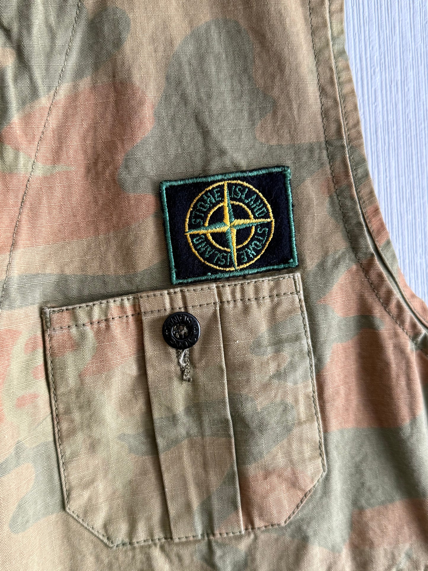 Stone Island 1990 Ice Jacket Camo Vest