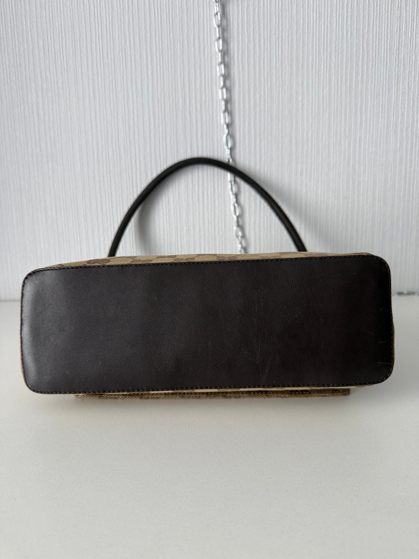 Gucci GG Canvas Looping Shoulder Bag