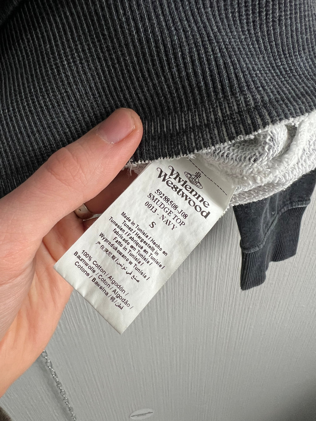 Vivienne Westwood Anglomania Smudge Sweatshirt