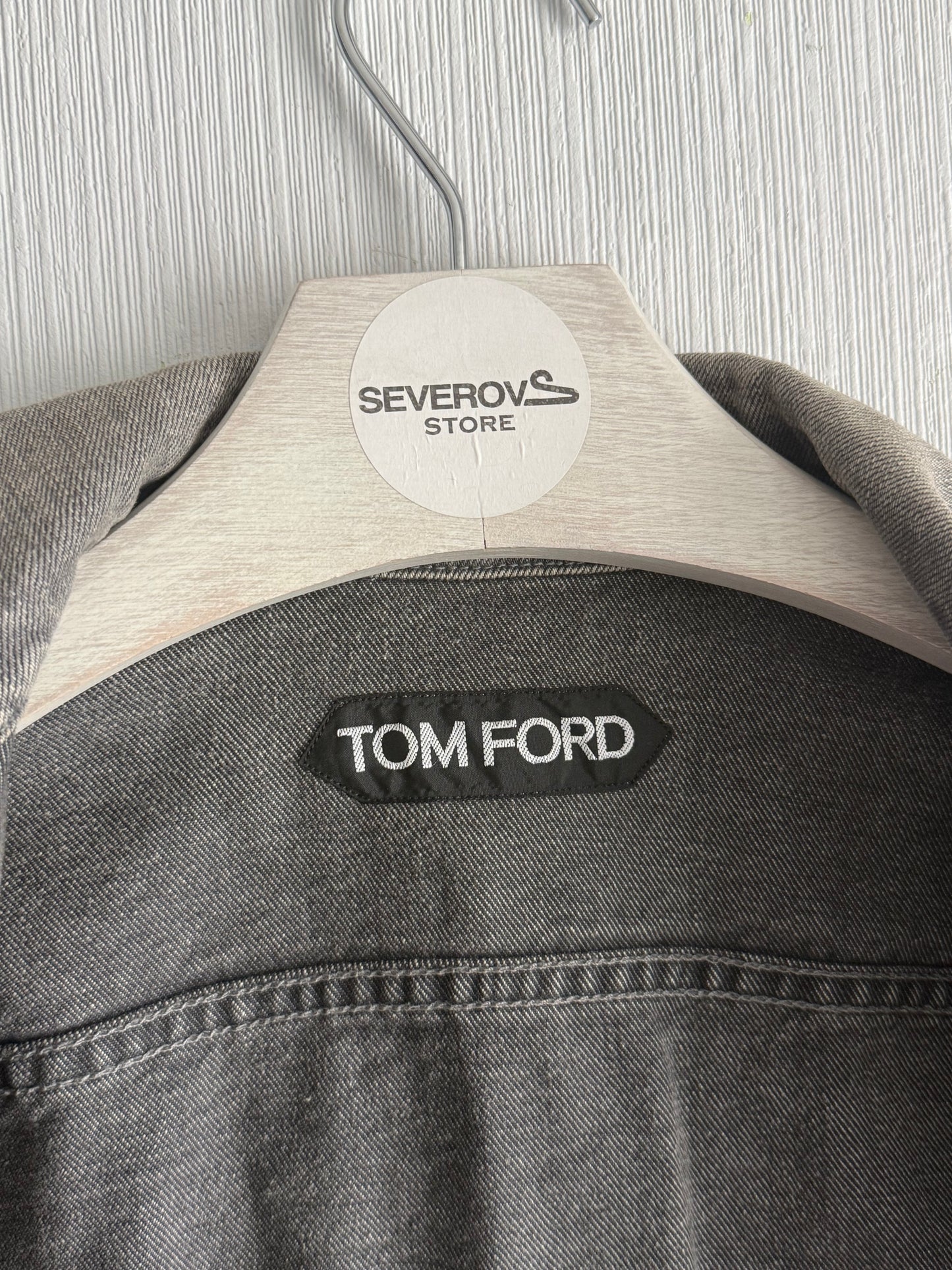 Tom Ford Icon Grey Denim Jacket