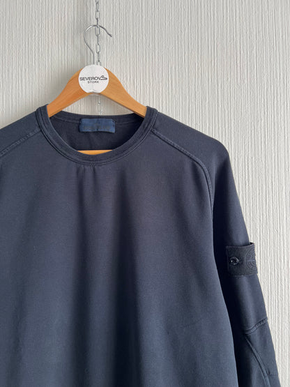Stone Island SS20 Ghost Piece Blue Sweatshirt