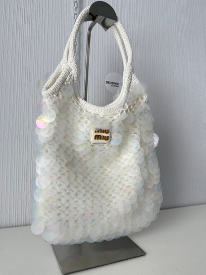 Miu Miu Ivy Sequin Mini Bag