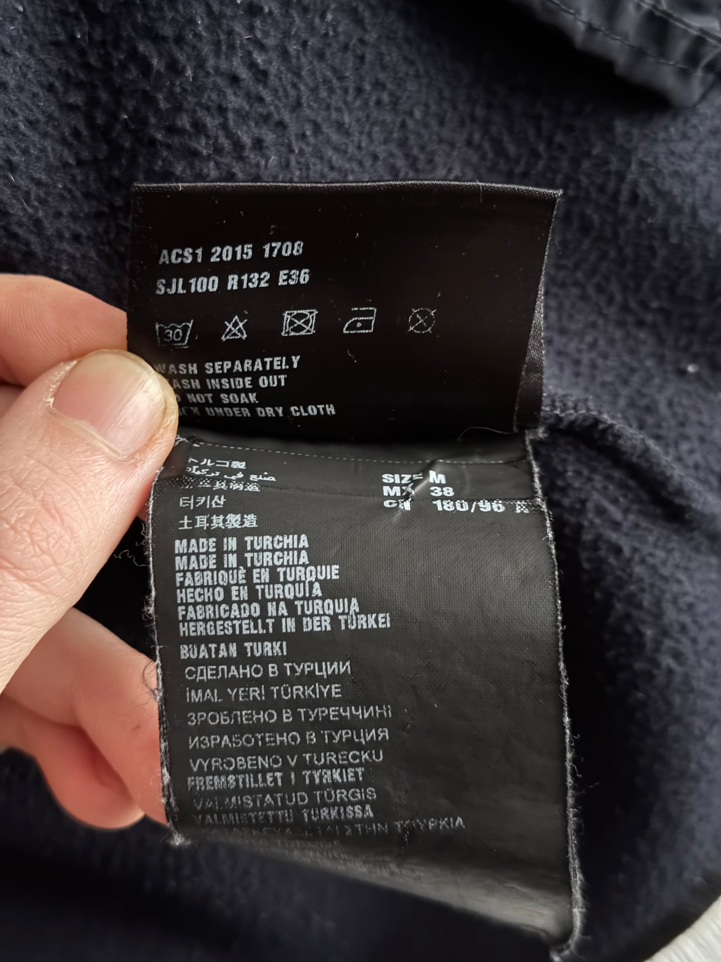 Prada Milano Linea Rossa Fleece Zip Jacket