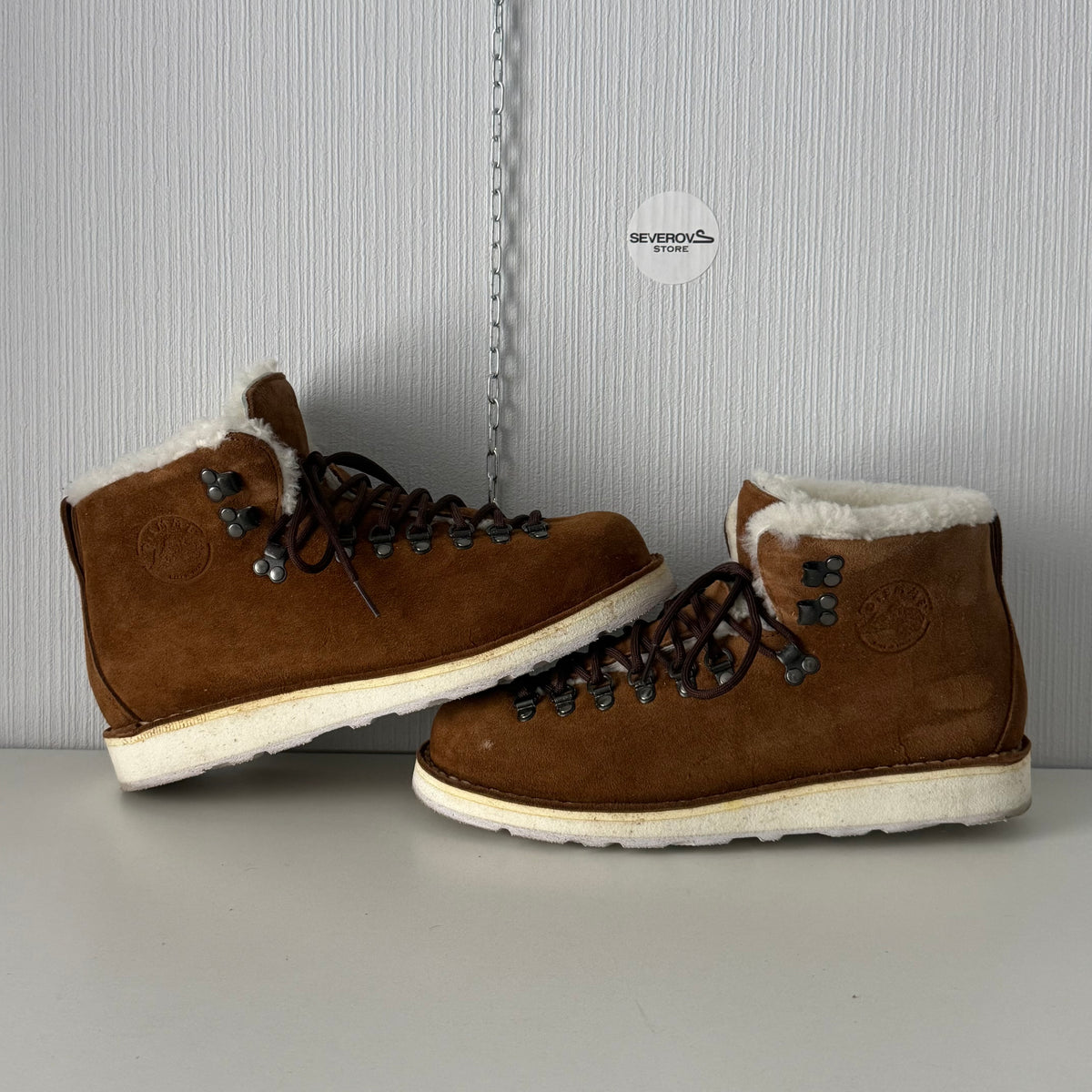 Diemme Suede Shearling Boots