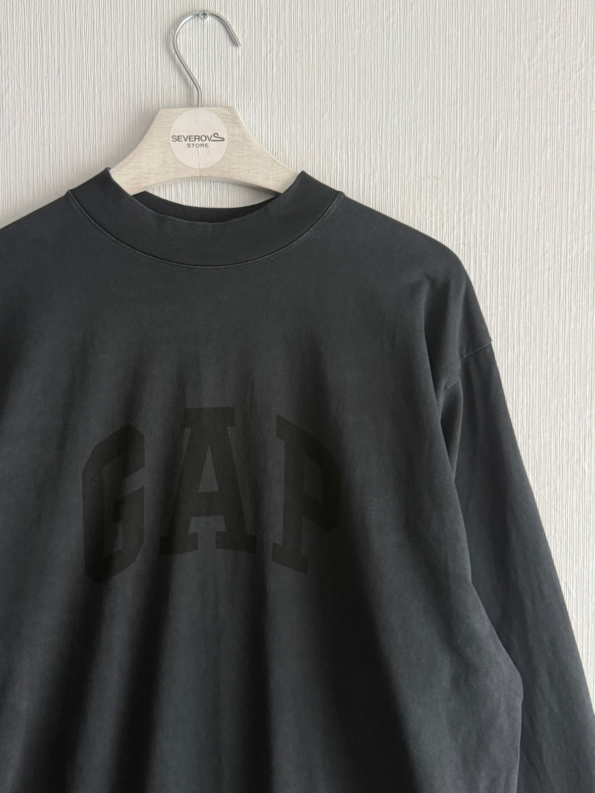 Yeezy Gap Engineered by Balenciaga Black Dove Longsleeve T-shirt