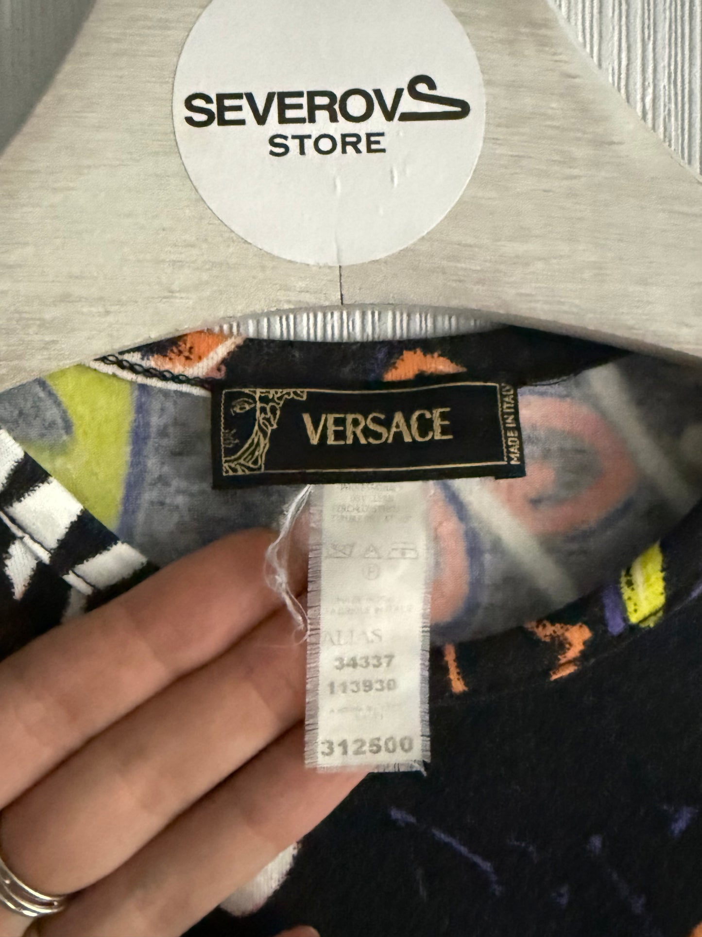 Gianni Versace Iconic Donatella Grafitti Vintage T-shirt