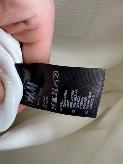 Maison Martin Margiela X H&M Light Brown Leather Tote Bag