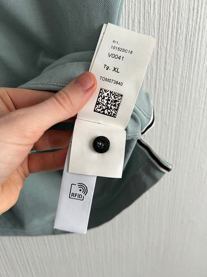Stone Island Mint Cotton Polo T-Shirt