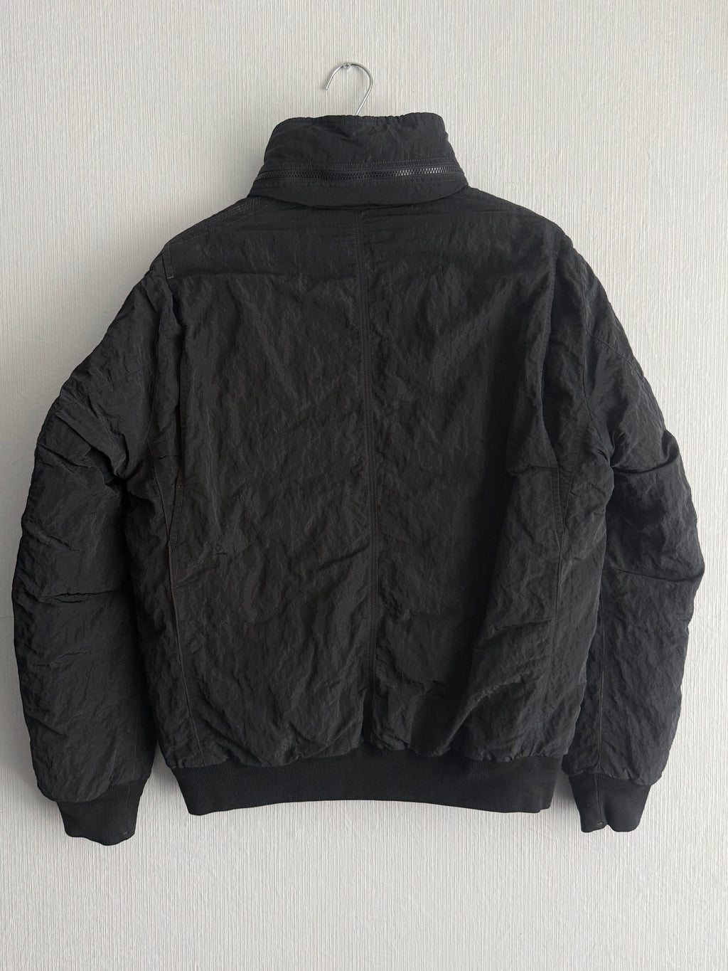 Stone Island AW11 Black Nylon Sheen Mens Down Jacket