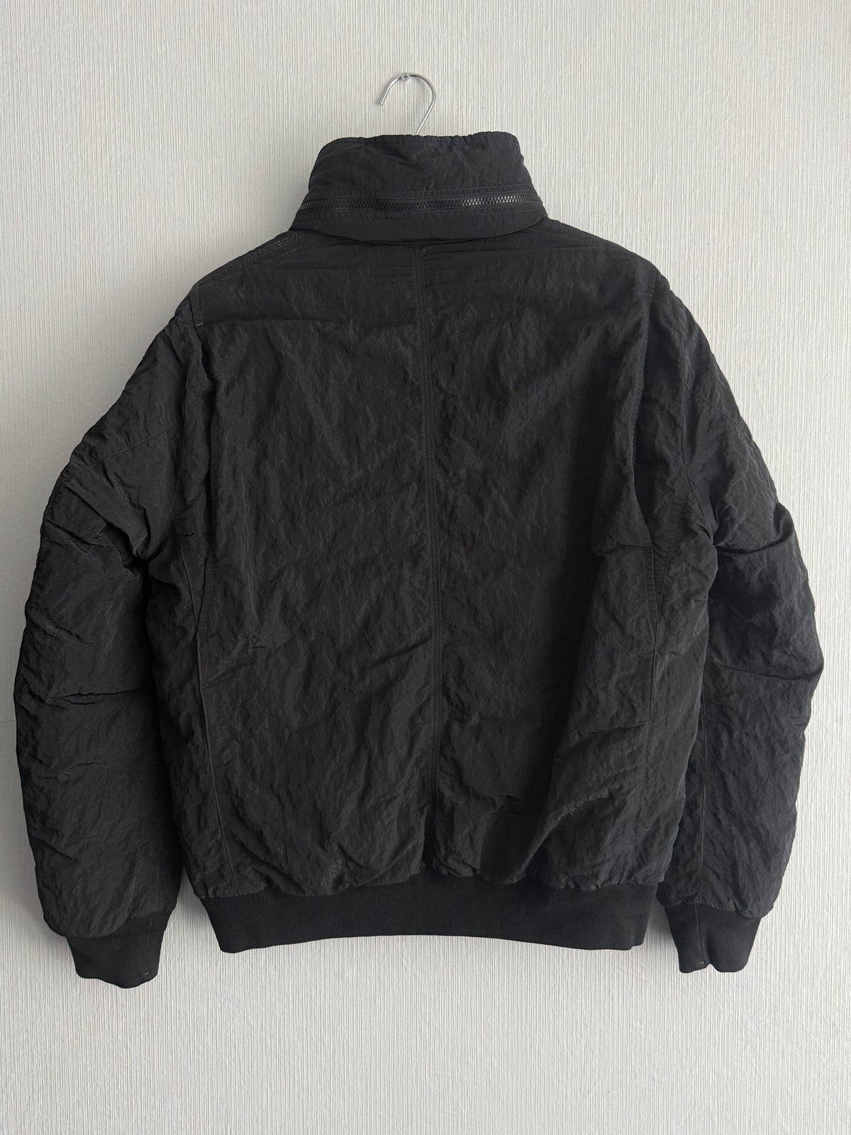 Stone Island AW11 Black Nylon Sheen Mens Down Jacket