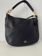 Coach Chelsea Pebble Leather Hobo Shoulder Bag
