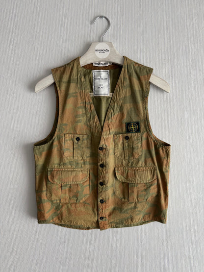 Stone Island 1990 Ice Jacket Camo Vest