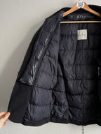 Moncler Claude Black Cotton Down Blazer Mens Jacket