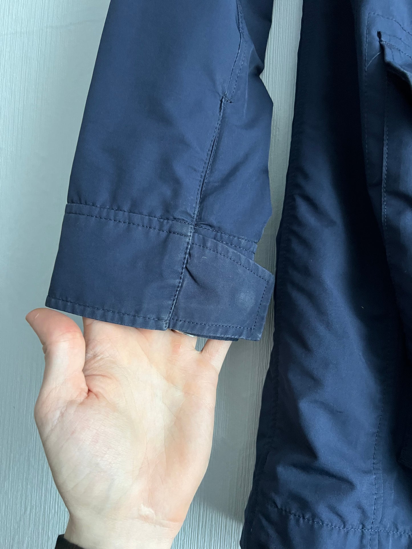 Canada Goose Mens Wind Jacket Crew Navy Trench