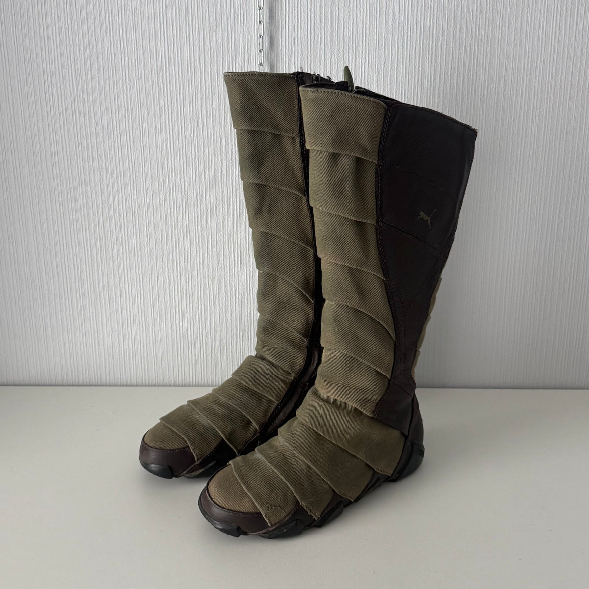 Puma Vintage Satori Khaki High top Shoes