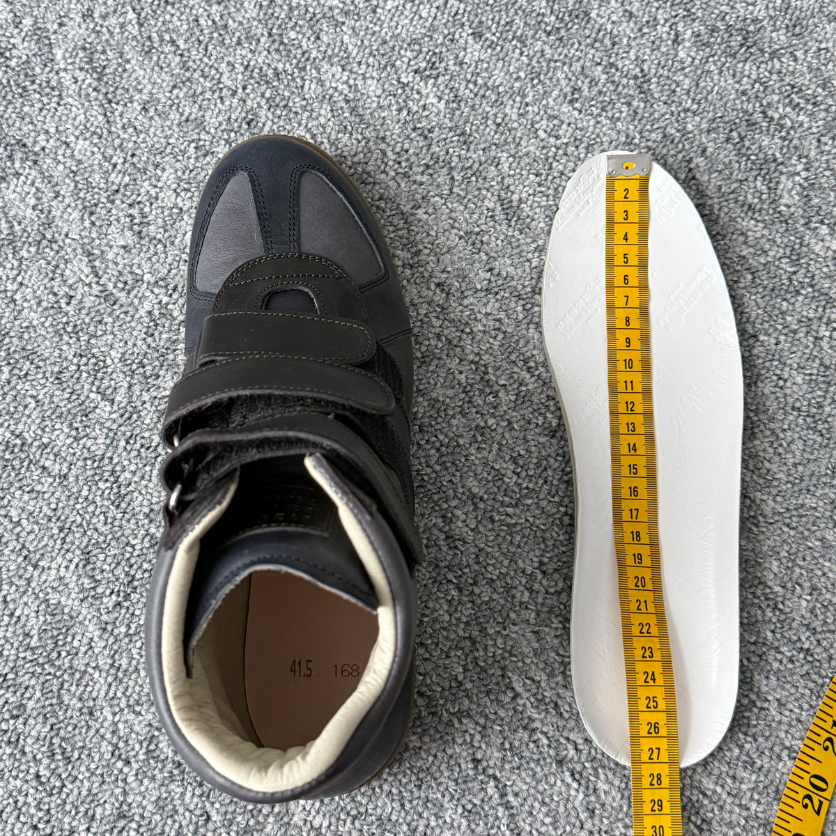 Maison Margiela Replica GAT Triple Velcro Hight Top Sneakers