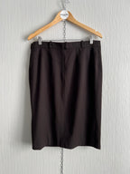 Hermes by Maison Margiela H Button Wool Skirt