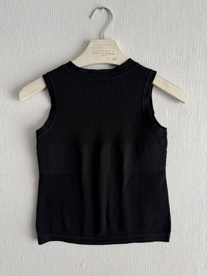 Chanel FW14 Knit Sleeveless Jumper in Black