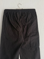Yeezy Gap Engineered by Balenciaga Sateen Black Cargo Pants