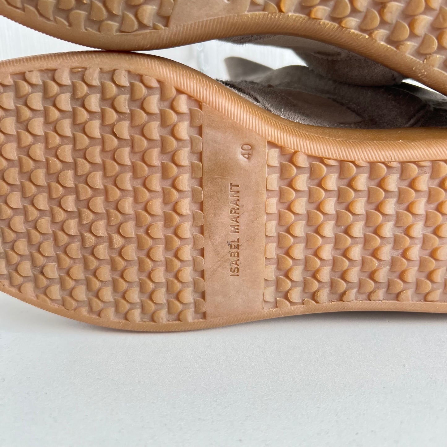 Isabel Marant Bekett Beige Suede Leather Sneakers Womens Shoes