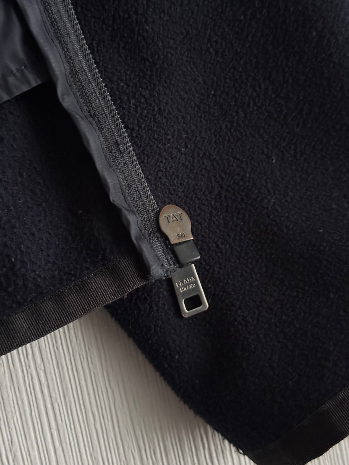 Prada Milano Linea Rossa Fleece Zip Jacket