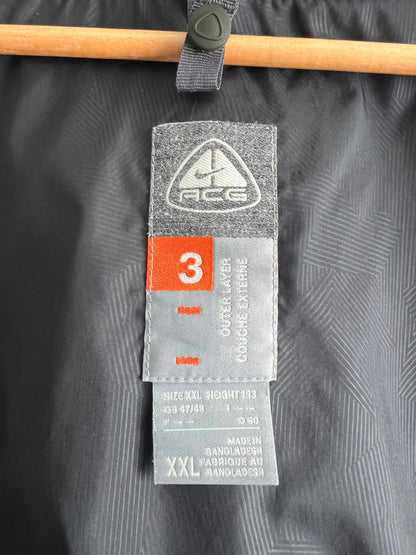 Nike ACG 2005 2in1 Shell Fleece Two toned Grey Black Jacket