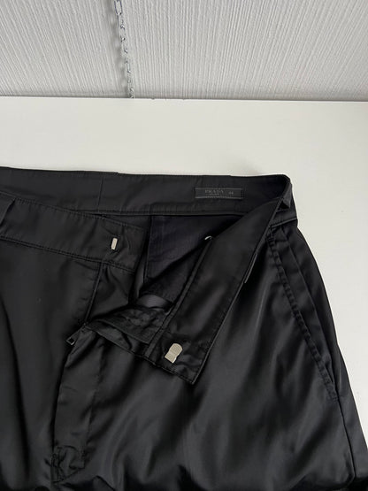 Prada Milano 2019 Nylon Gabardine Baggy Shorts