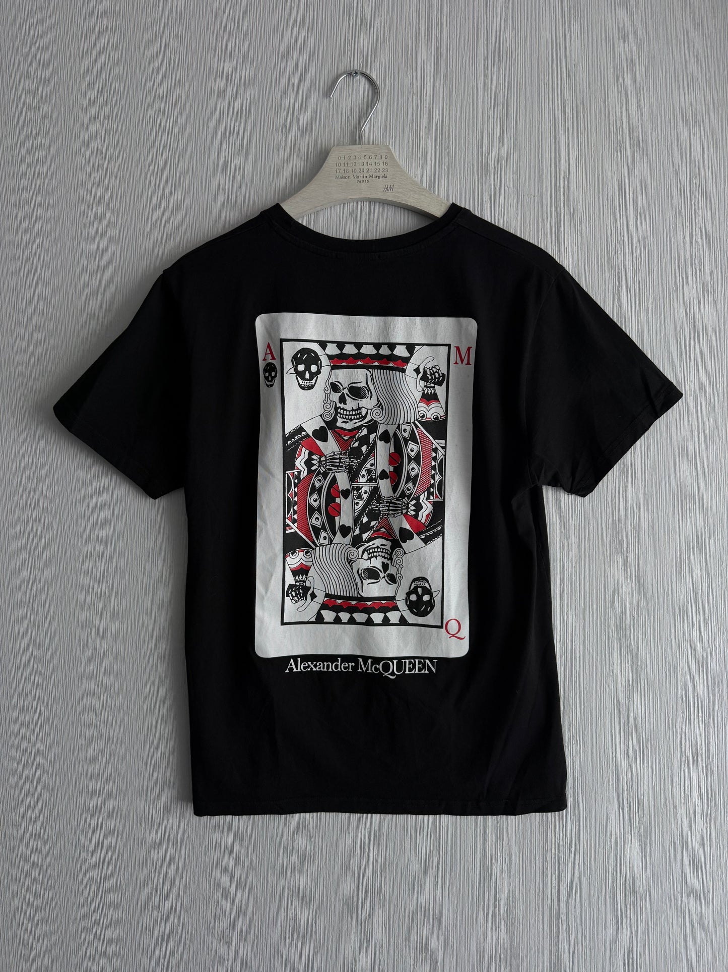 Alexander McQueen Men Black T Shirt