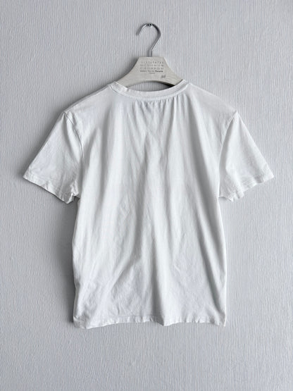 Gucci Logo Distressed White T-shirt