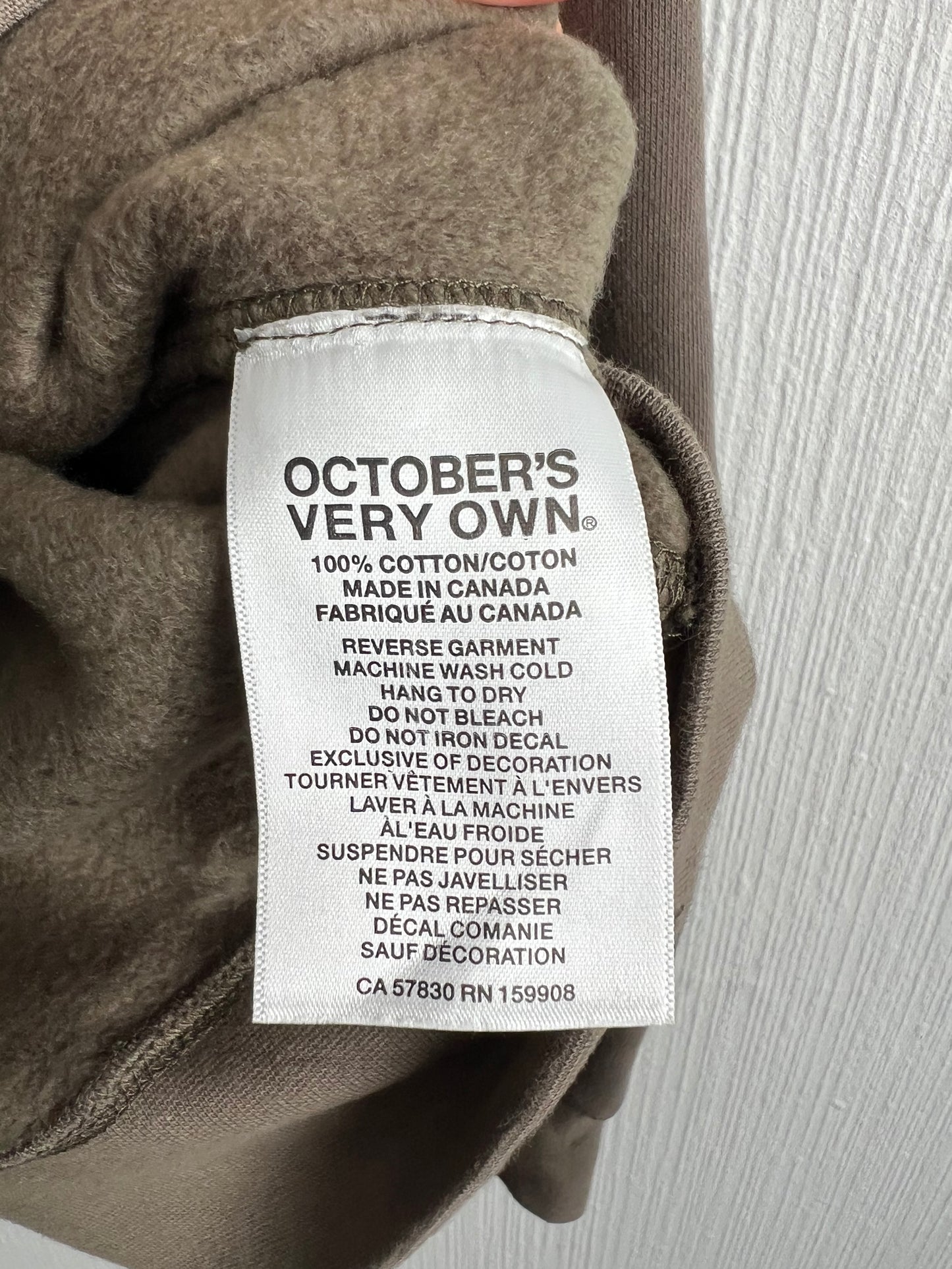 Octobers Very Own × Takashi Murakami Hoodie in Khaki