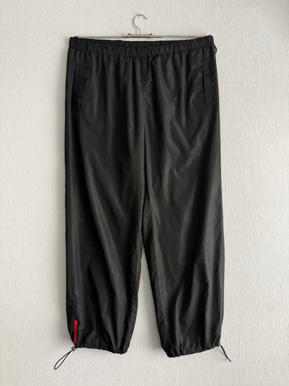 Prada Sport SS99 Red Tab Nylon Parachute Pants
