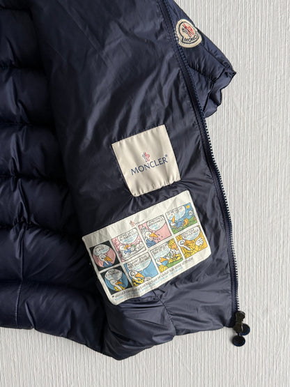 Moncler Arles Navy Down Sleeveless Jacket