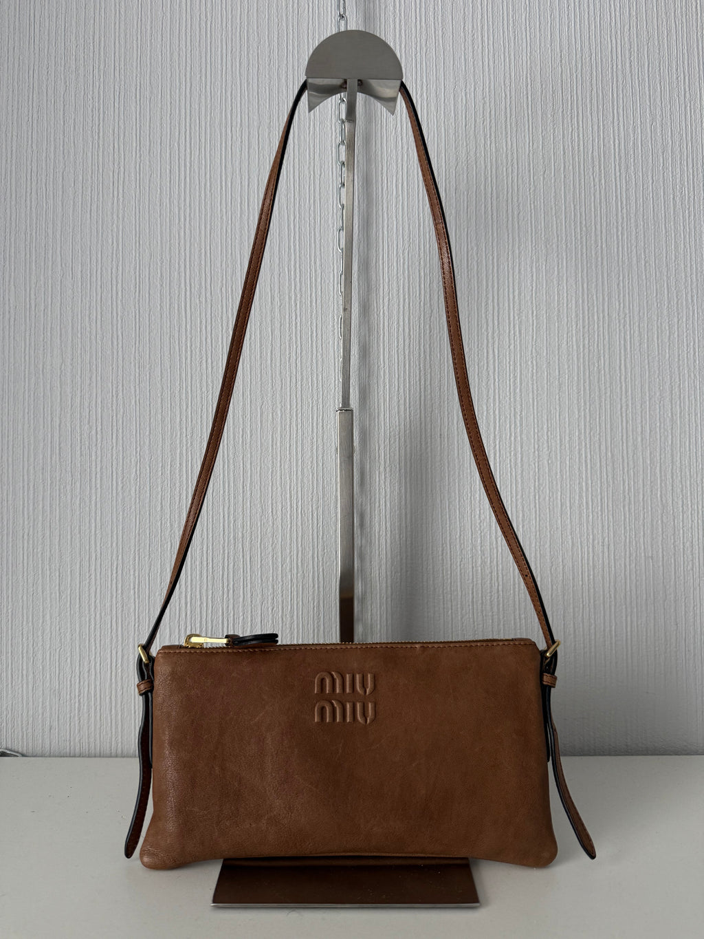 Miu Miu Leather Mini Shoulder Bag