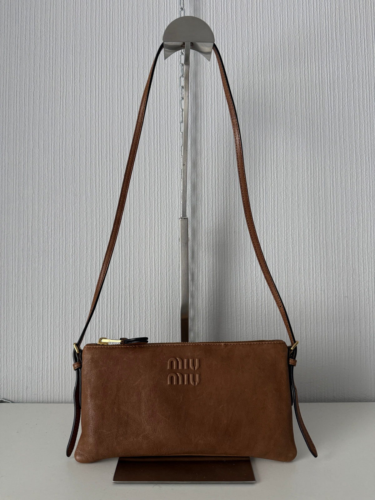 Miu Miu Leather Mini Shoulder Bag