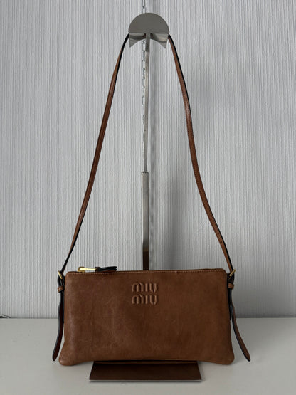 Miu Miu Leather Mini Shoulder Bag