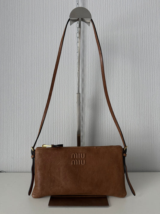 Miu Miu Leather Mini Shoulder Bag