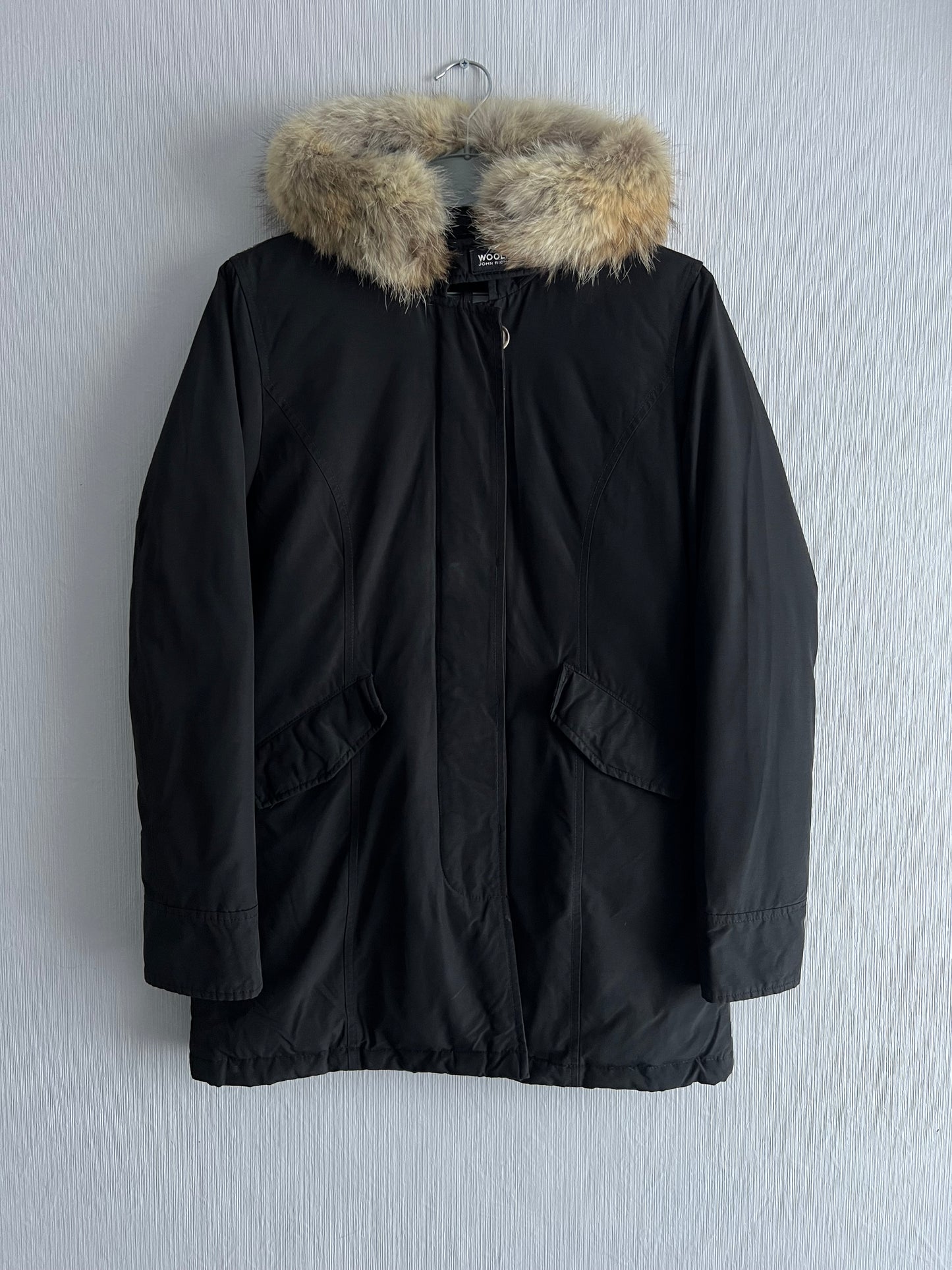 Woolrich Arctic Parka with a fur-trimmed hood