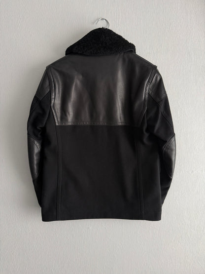 Burberry Black Wool Muswell Jacket