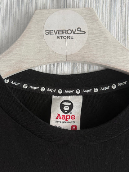 Bape Black Cotton Longsleeve T-shirt